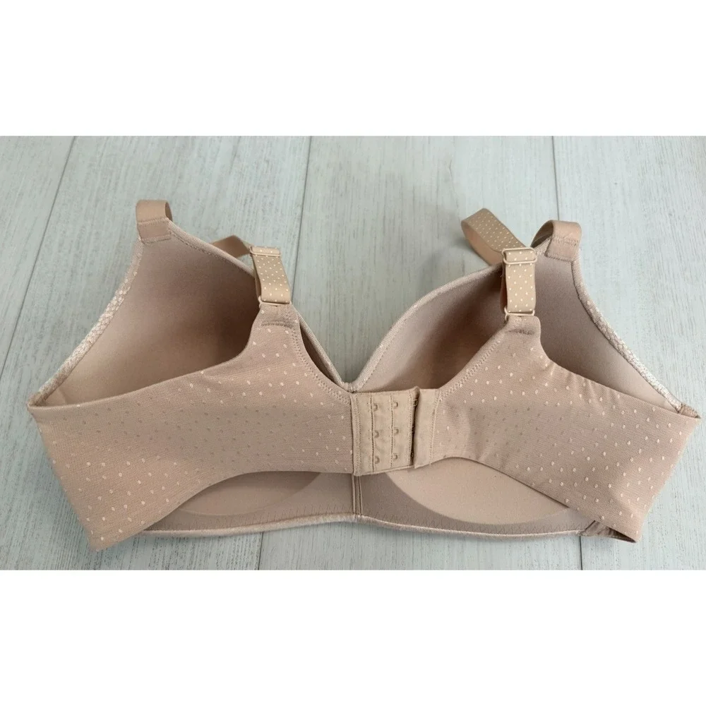 NWT‎ WACOAL 856303 Rose Dust Simply Done Wireless Contour T-shirt Bra Size 38DD